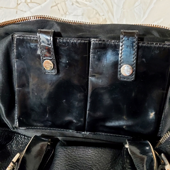 Calvin Klein Locking Satchel Bag - Picture 5 of 5